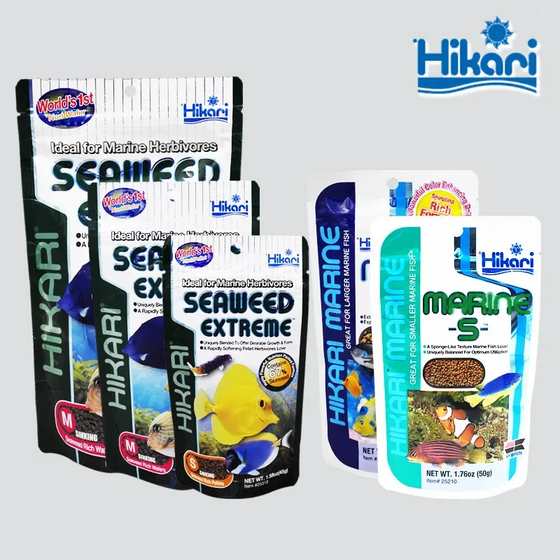 Marine Aquarium Aquascape - Hikari Marine น้ําเค็ม พิพิธภัณฑ์สัตว์น้ํา อาหารปลา มังสวิรัติ