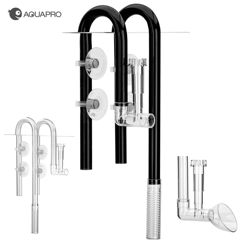Marine Aquarium Uv Filter - AQUAPRO พลาสติก Inflow Outflow Inlet Outlet