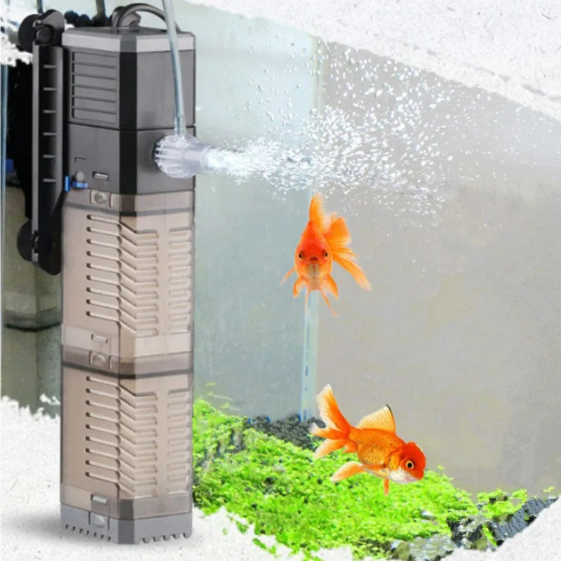 Aquarium Blue Marine Reef 60 - Sunsun เครื่องทำ pompa FILTER ตู้ปลาแบบอเนกประสงค์, เครื่องทำคลื่นหมุนเวียนน้ำที่กรองอากาศ