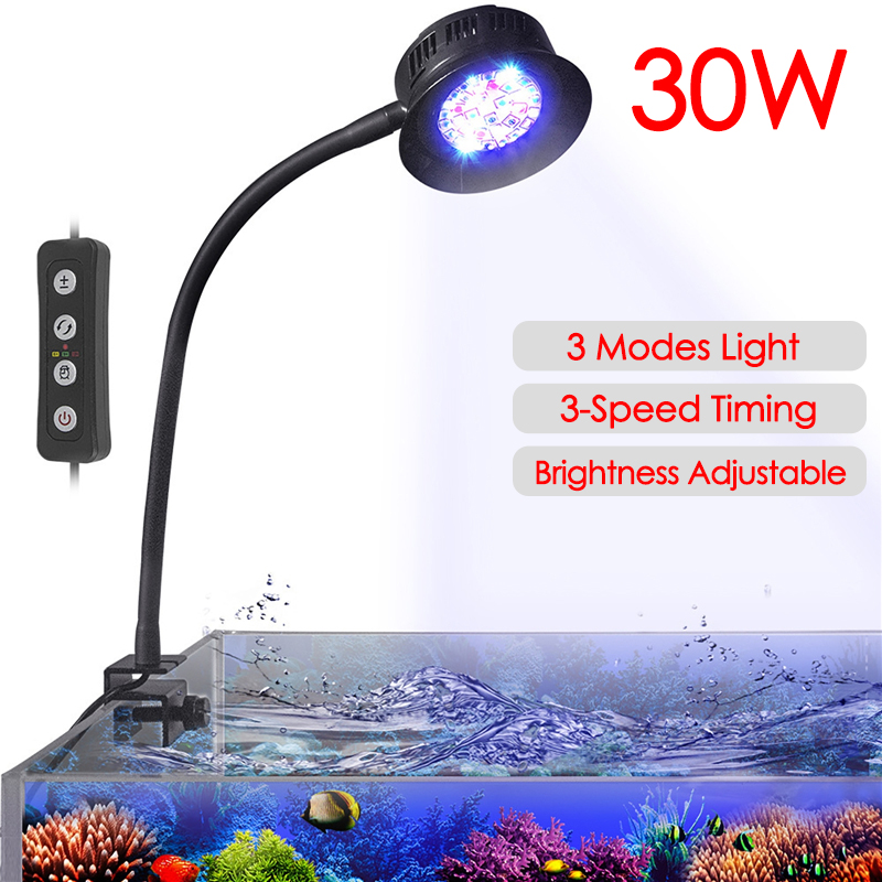 Marine Aquarium Aquascape - 30W Aquarium Fish TANK น้ําทะเลน้ําเค็ม Marine