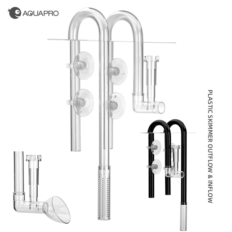 Marine Aquarium Uv Filter - AQUAPRO Inflow Outflow Inlet Outlet Skimmer
