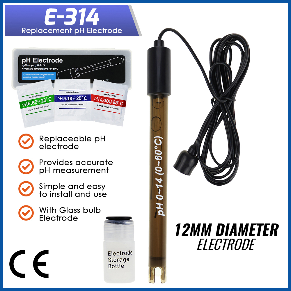 Marine Aquarium Water Analyzer - Ph Meter Ph Sonde สระว่ายน้ํา BNC