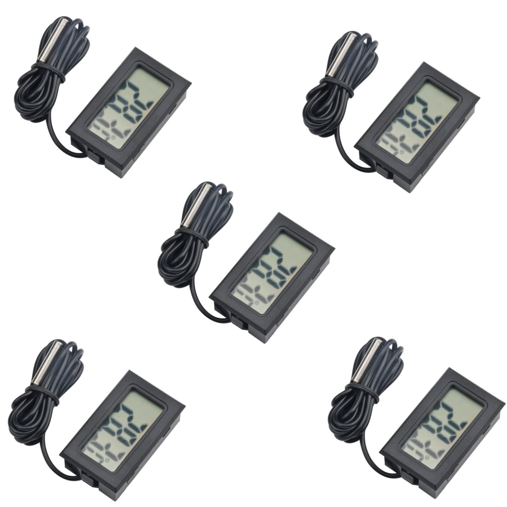 MINI LCD เครื่องวัดอุณหภูมิดิจ - Marine Aquarium Water Analyzer บทวิจารณ์และราคา