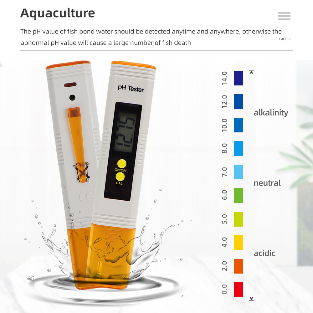 ปากกาวัดค่า pH ดิจิตอล เครื่อง - Marine Aquarium Water Analyzer บทวิจารณ์และราคา