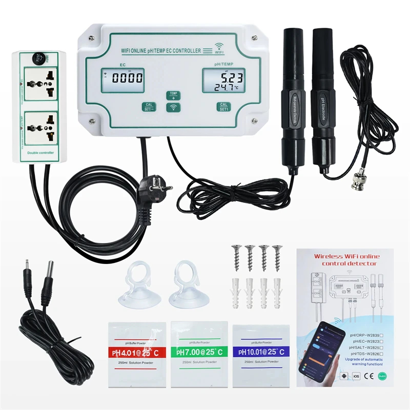 เครื่องควบคุมค่า pH แบบ 3-in-1 - Marine Aquarium Water Analyzer บทวิจารณ์และราคา
