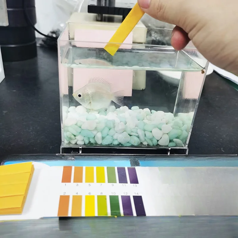 1เซ็ต1-14แผงกระดาษทดสอบค่า pH  - Marine Aquarium Test Kit บทวิจารณ์และราคา