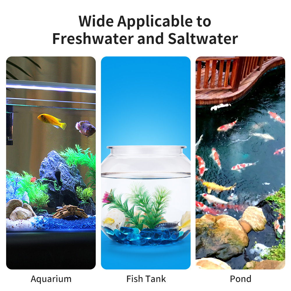แถบวัดคุณภาพน้ำ6-in-1สำหรับตู้ - Marine Aquarium Test Kit บทวิจารณ์และราคา