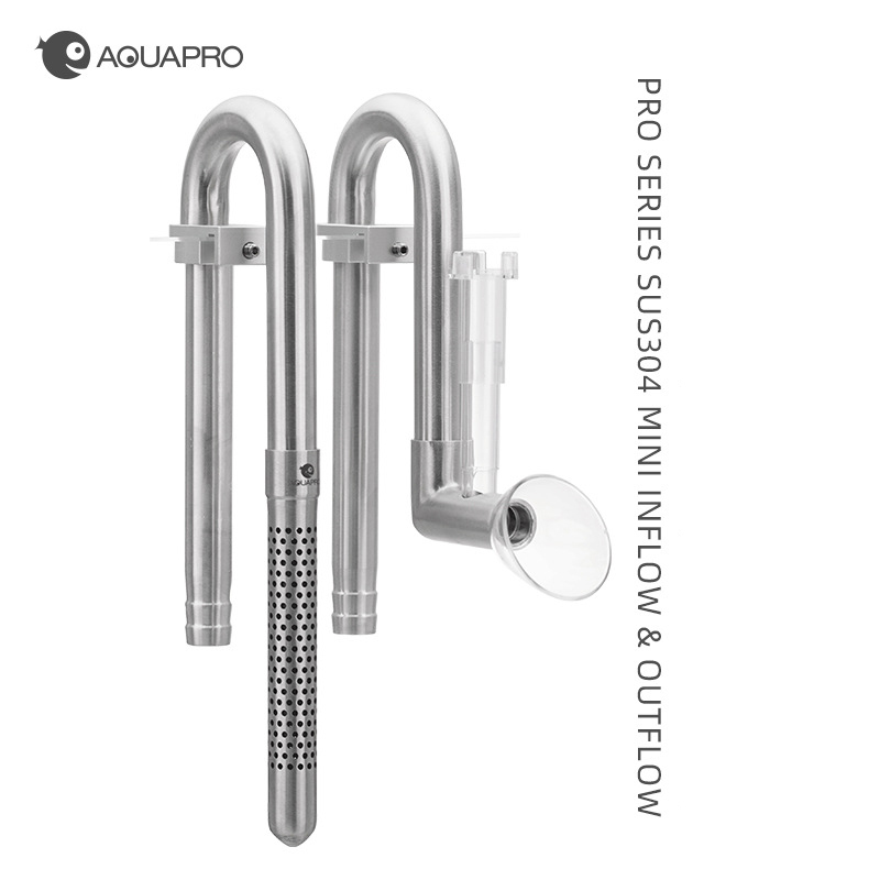 AQUAPRO มินิสแตนเลสไหลเข้า Out - Marine Aquarium Uv Filter บทวิจารณ์และราคา