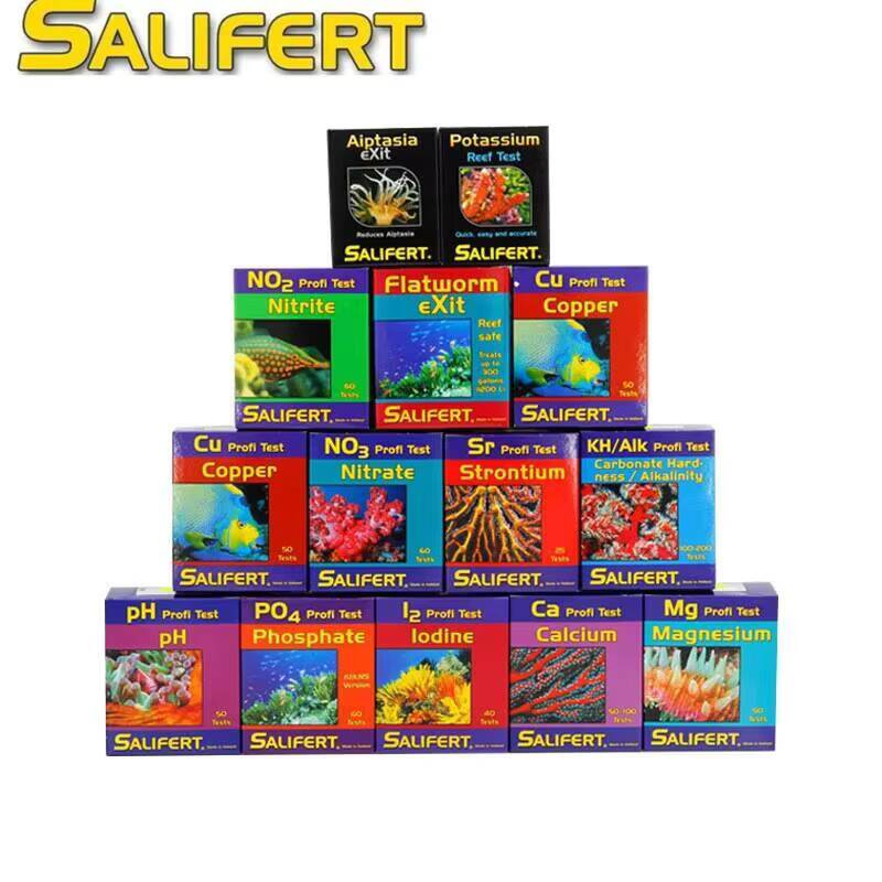 ชุดทดสอบน้ำ Salifert สำหรับวัด - Marine Aquarium Test Kit บทวิจารณ์และราคา
