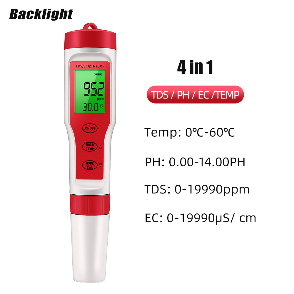 เครื่องทดสอบคุณภาพน้ําแบบดิจิต - Marine Aquarium Water Analyzer บทวิจารณ์และราคา