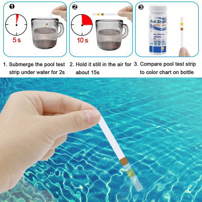 คลอรีน PH Test Strips สปาสระว่ - Marine Aquarium Test Kit บทวิจารณ์และราคา