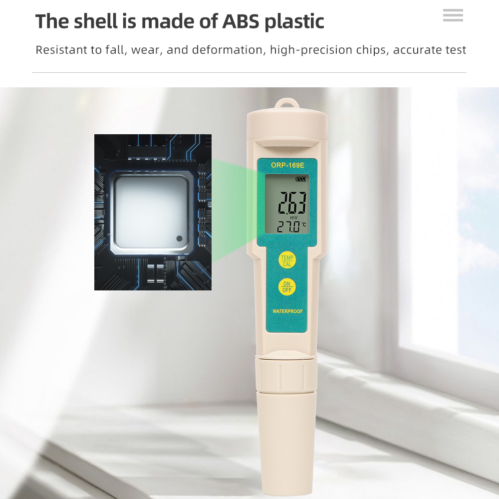 ORP169E ORP เครื่องทดสอบกันน้ํ - Marine Aquarium Water Analyzer บทวิจารณ์และราคา
