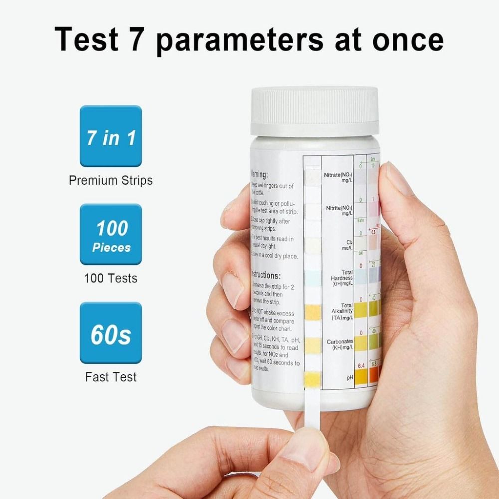 7 in 1 100Pcs Aquarium Test St - Marine Aquarium Test Kit บทวิจารณ์และราคา