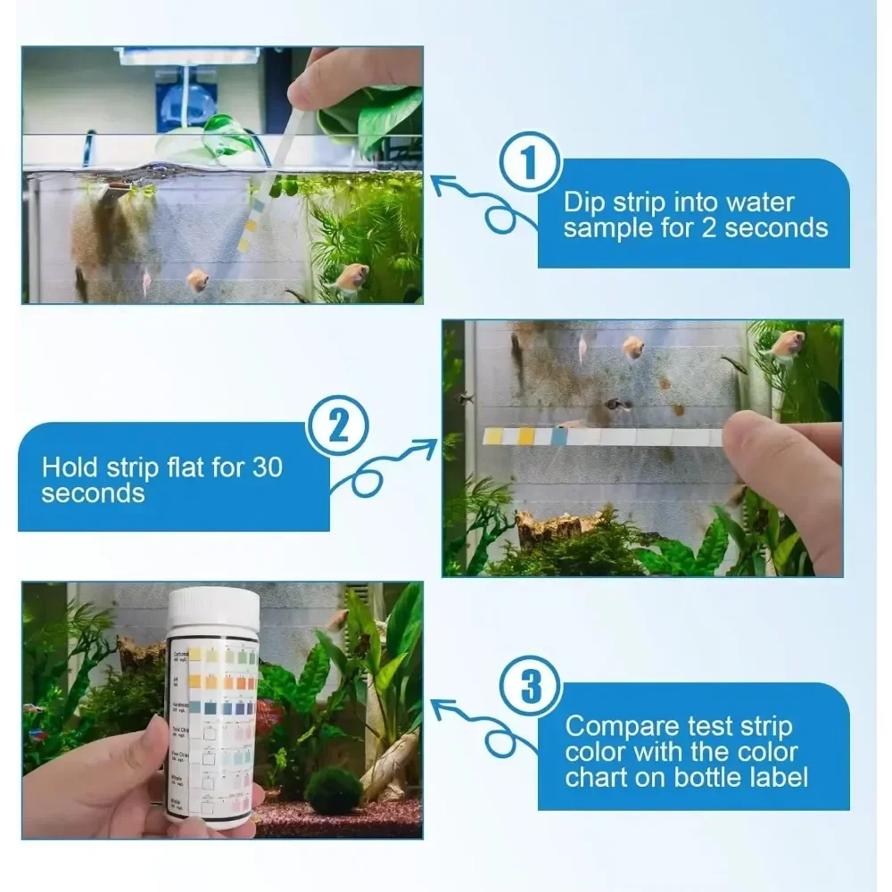 ใหม่สระว่ายน้ําAquarium Water  - Marine Aquarium Test Kit บทวิจารณ์และราคา