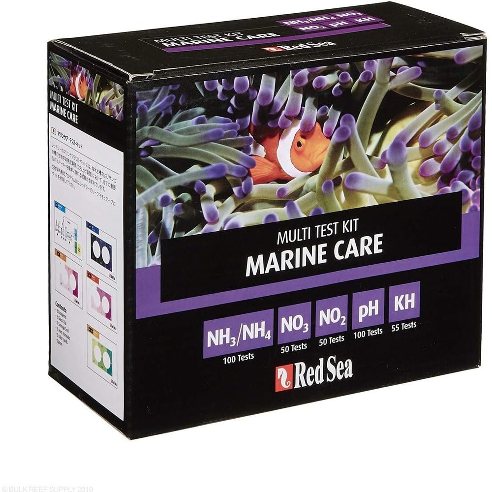 ชุดทดสอบการดูแลตู้ปลาทะเลสำหรั - Marine Aquarium Test Kit บทวิจารณ์และราคา