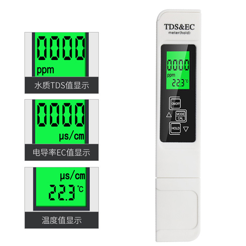 เครื่องวัดอุณหภูมิ/ค่า TDS/EC  - Marine Aquarium Water Analyzer บทวิจารณ์และราคา