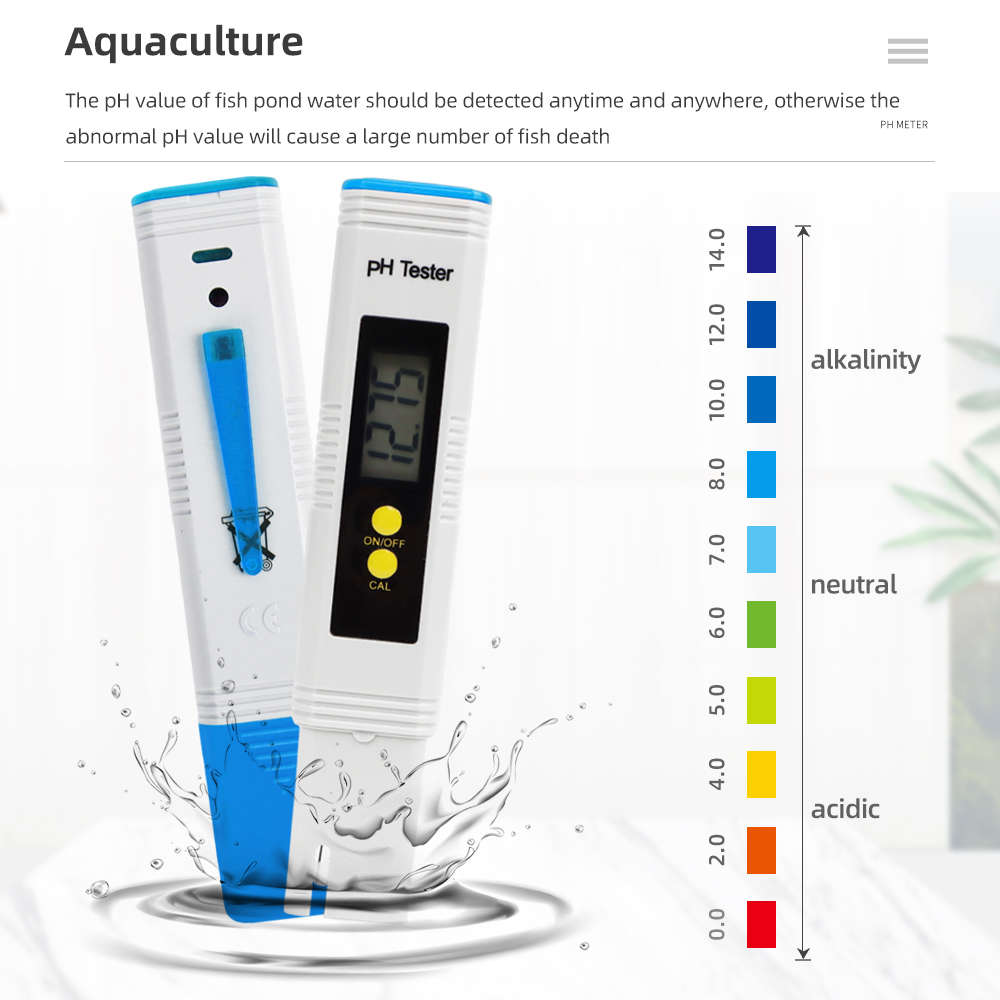 เครื่องทดสอบคุณภาพน้ำ LCD เครื - Marine Aquarium Water Analyzer บทวิจารณ์และราคา