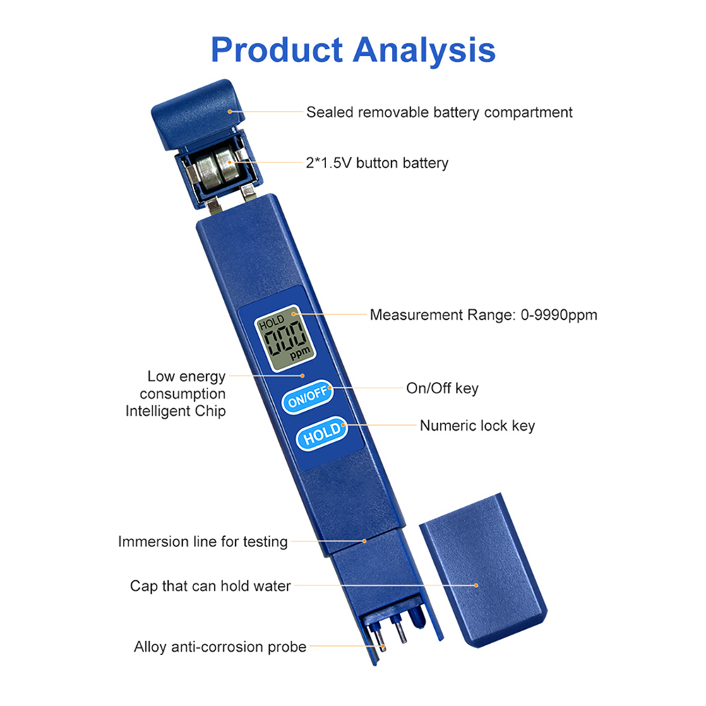 เครื่องวัด TDS แบบดิจิตอล เครื - Marine Aquarium Water Analyzer บทวิจารณ์และราคา