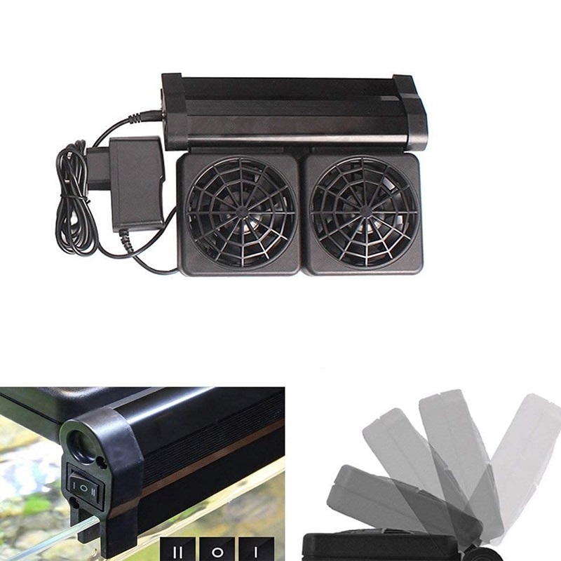 พัดลมระบายความร้อนตู้ปลา 1/2/3 - Marine Aquarium Aquascape บทวิจารณ์และราคา